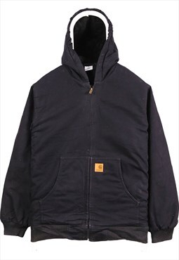 Carhartt 90's Heavyweight Hooded Zip Up Workwear Jacket XLar
