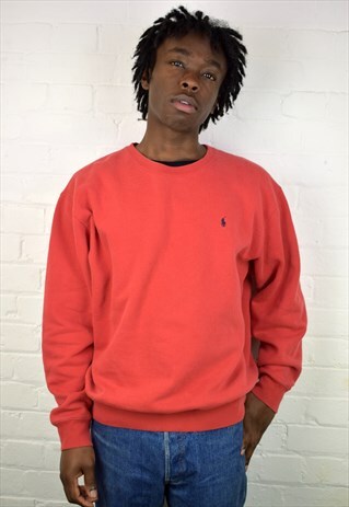 VINTAGE 90'S POLO RALPH LAUREN PULLOVER SWEATSHIRT