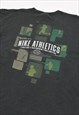 VINTAGE 90S NIKE GRAPHIC PRINT T-SHIRT IN GREEN