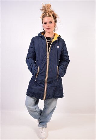 VINTAGE K-WAY REVERSIBLE JACKET BLUE