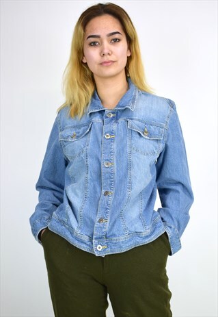 VINTAGE 90'S TOMMY HILFIGER DENIM JACKET