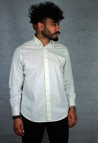 VINTAGE VERSACE WHITE SHIRT