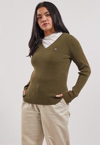 VINTAGE RALPH LAUREN V-NECK JUMPER