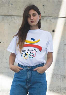 Olympics Olympic T-Shirt Barcelona 90s 1992 Unisex 