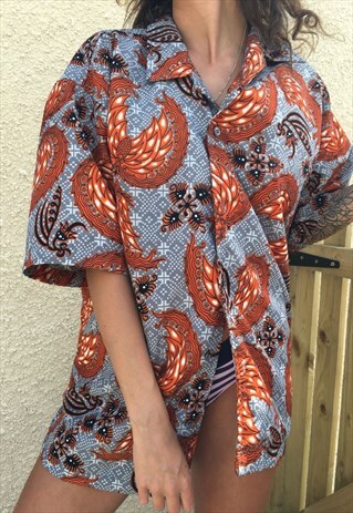 OVERSIZED RETRO 90S 80S VINTAGE UNISEX FESTIVAL SHIRT