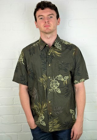 VINTAGE 90'S PRINTED SUMMER SHIRT