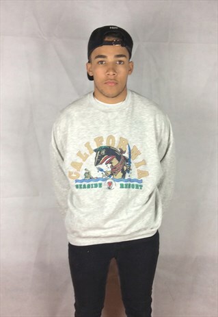 VINTAGE USA HOLIDAY PRINT SWEATSHIRT
