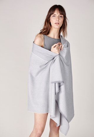 OVERSIZED CASHMERE SCARF