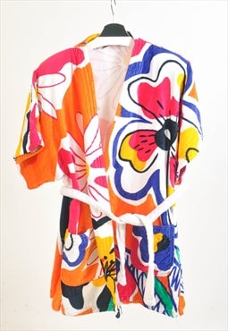 Vintage 80s dressing gown