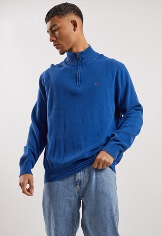 VINTAGE TOMMY HILFIGER 1/4 ZIP SWEATSHIRT