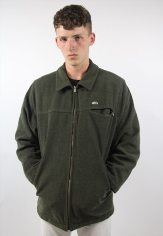 VINTAGE LACOSTE KHAKI WOOL JACKET