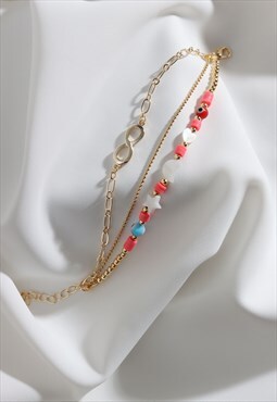 Flora Bracelet - Pink