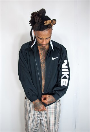 NIKE EMBROIDED TRACKSUIT JACKET