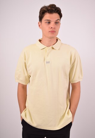 VINTAGE LEVI'S POLO SHIRT YELLOW