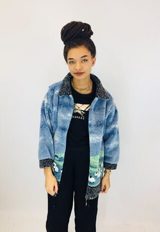 CHUNKY TEDDY BEAR FLEECE JACKET