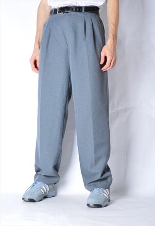 VINTAGE 80S GREY PANTS