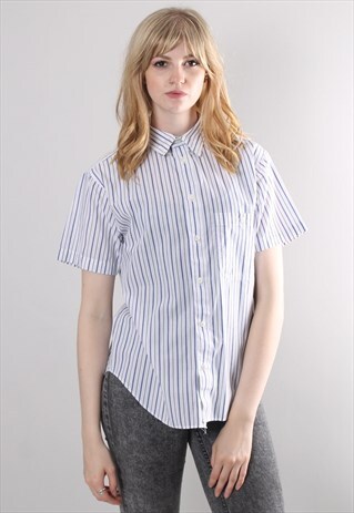 VINTAGE 90S PIN STRIPED SHIRT