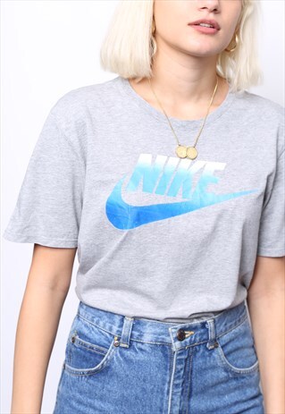 VINTAGE 90S NIKE GREY TOP T-SHIRT