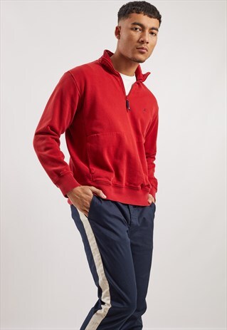 VINTAGE NAUTICA 1/4 ZIP SWEATSHIRT