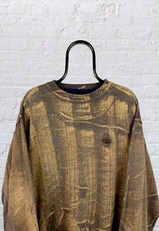 VINTAGE CHAMPION TIE DYE SWEATSHIRT XL