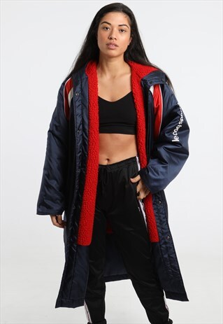 90S LE COQ SPORTIF FLEECE LINED LONGLINE WINTER JACKET
