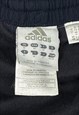 ADIDAS VINTAGE EMBROIDERED NAVY BLUE TRACK JOGGERS SIZE M