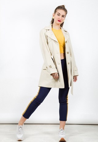 VINTAGE 80S ORIGINAL BURBERRY TRENCH / S4032