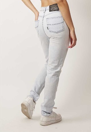 RARE VINTAGE 90'S VALENTINO LIGHT WASH JEANS