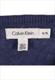 VINTAGE 90'S CALVIN KLEIN JUMPER / SWEATER V NECK KNITTED