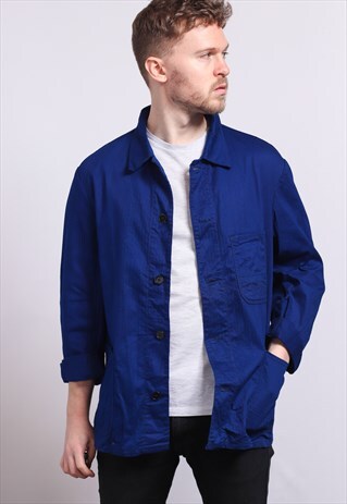 VINTAGE CHORE JACKET WORKER JACKET