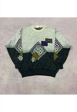 Vintage Knitted Jumper Men's L