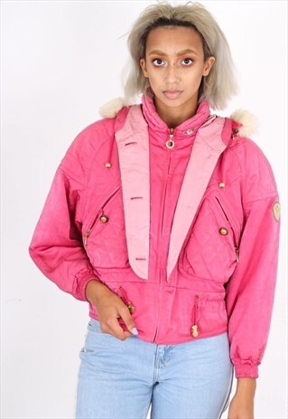 VINTAGE PINK DETAILED JACKET
