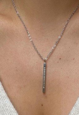 Authentic Louis Vuitton Rayas Pendant- Reworked Necklace