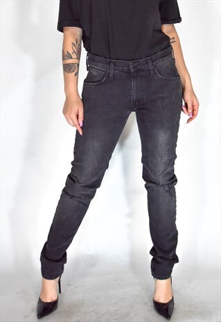 LEE JEANS NARROW CASUAL STYLE BLACK