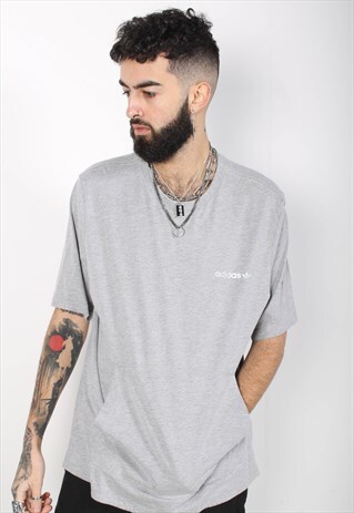 VINTAGE ADIDAS T-SHIRT GREY