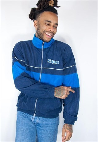 VINTAGE KAPPA VELOUR JACKET