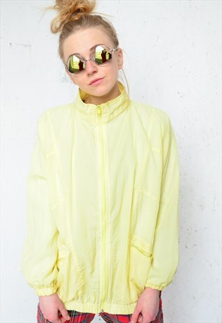 VINTAGE 90S OLDSCHOOL SHELL TRACK JACKET