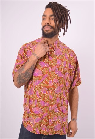 VINTAGE KAPPA HAWAIIAN SHIRT MULTI