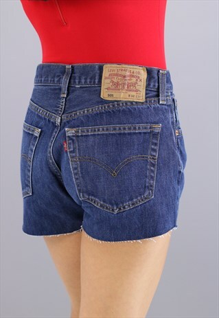 VINTAGE HIGH WAISTED REWORKED LEVI'S SHORTS SG7