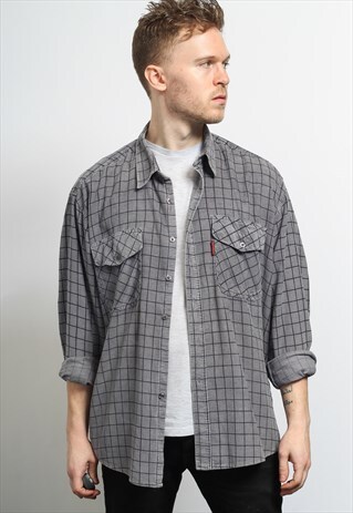 VINTAGE CORDUROY CORD SHIRT
