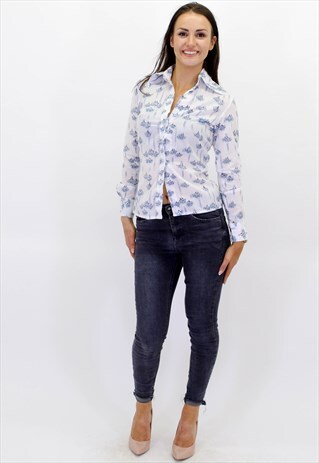 VINTAGE ABSTRACT PATTERN FESTIVAL SHIRT