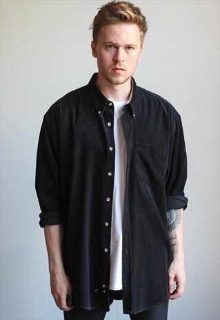 VINTAGE OVERSIZED CORDUROY SHIRT