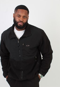 Men's Vintage Champion C9 Black Fleece Jacket