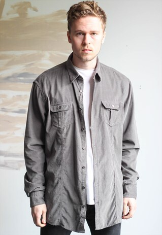 VINTAGE OVERSIZED CORDUROY SHIRT