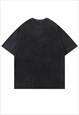 CHESS GAME T-SHIRT KING & QUEEN TEE GRUNGE TOP VINTAGE BLACK