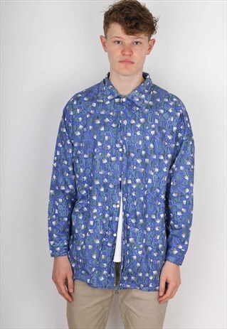 VINTAGE PATTERN SHIRT PTS538