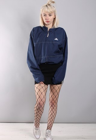 VINTAGE ADIDAS 1/4 ZIP TRACK JACKET