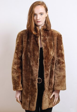 VINTAGE FAUX FUR JACKET