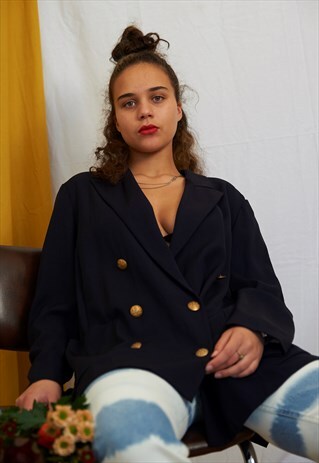 VINTAGE OVERSIZED WEEKEND MAX MARA BLAZER JACKET