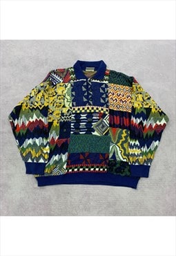 Vintage Knitted Jumper Men's L